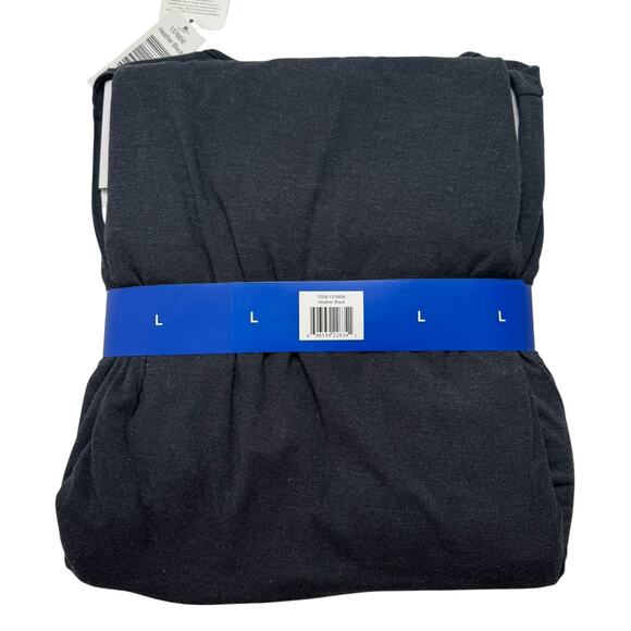 MPG *NEW* Everyday Dress in Heather Black Size Large Tencel Pockets Sleeveless - Picture 2 of 4